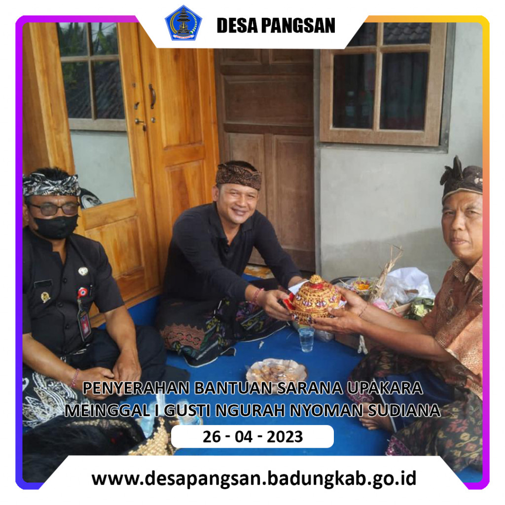 Melayat Ke Kediaman  almarhum I Gusti Ngurah Nyoman Sudiana